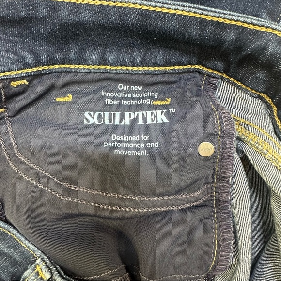 Athelta Sculptek Skinny Jeans Dark Wash Size 10 Slimming - Picture 4 of 8